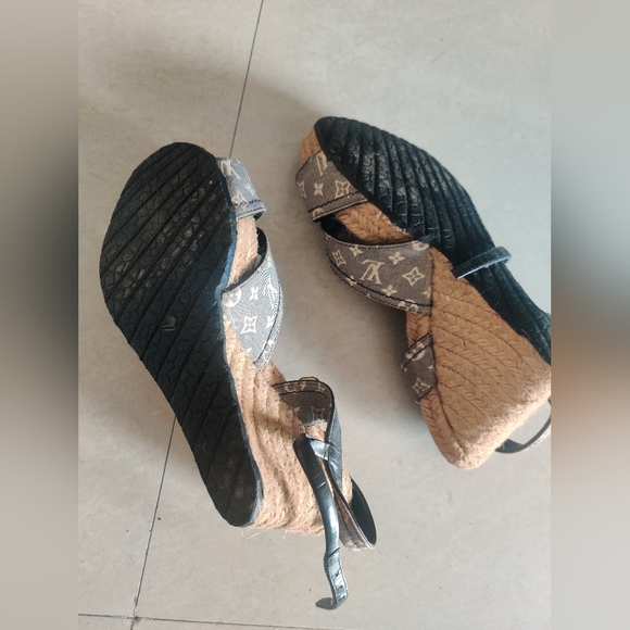 Rope wedge heels louis Vuitton - Picture 4 of 4